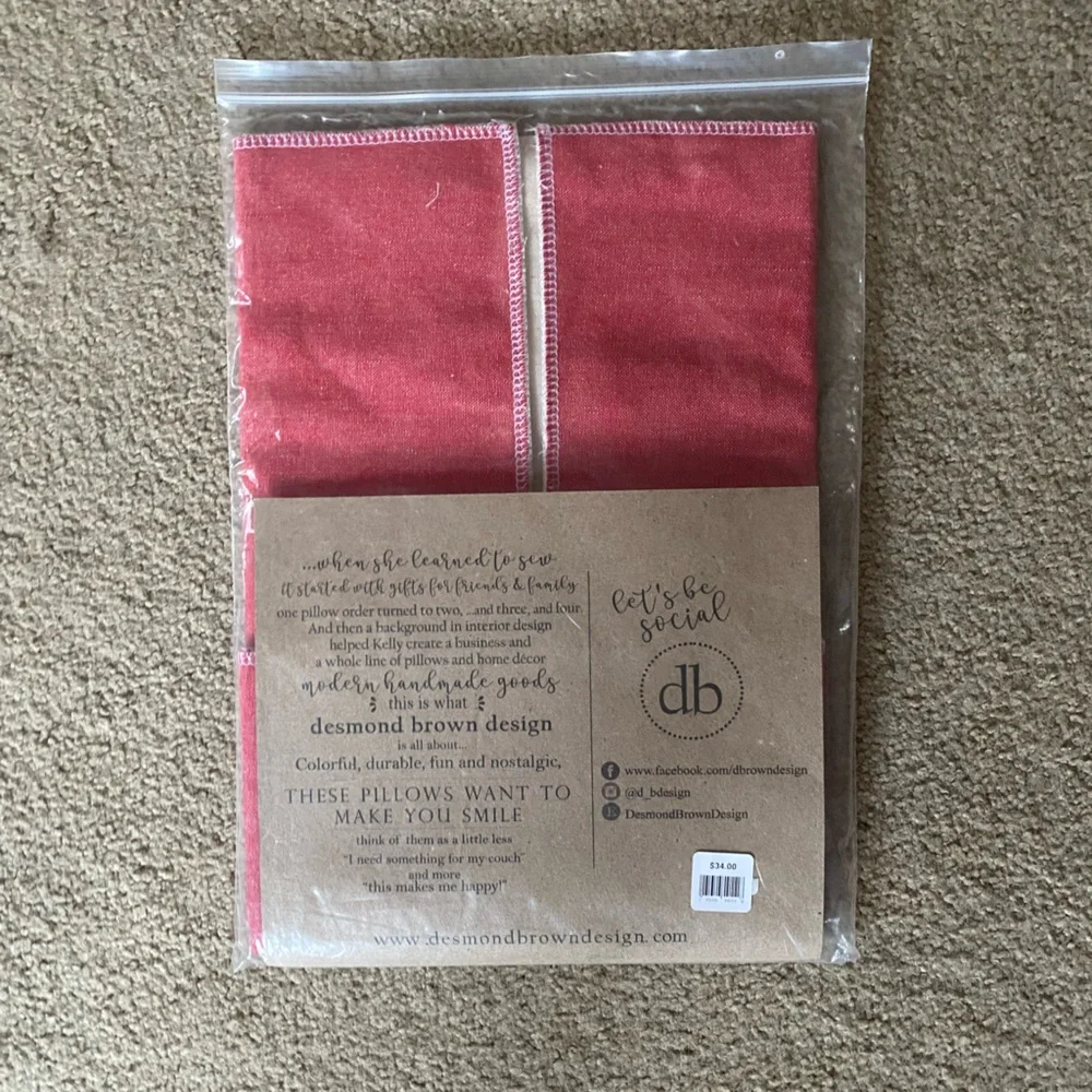18 x 18 Pillow Cover Merry Little Christmas